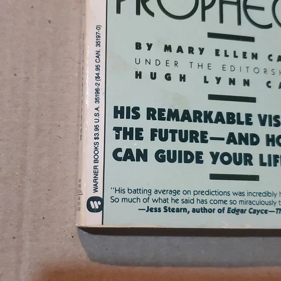 2/$8 🔮 Edgar Cayce On Prophecy paperback book 📚 - Picture 2 of 10